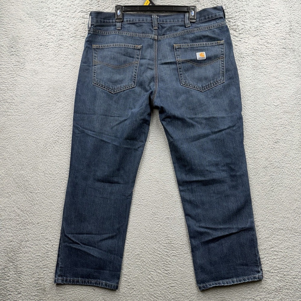 Carhartt Jeans Men Size 38x28 Medium Wash Pants 101483-968